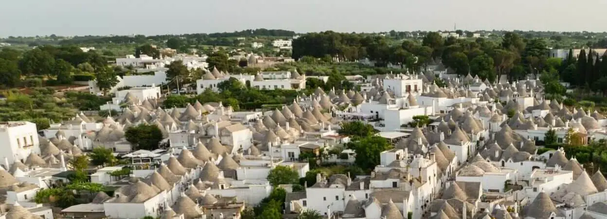 Traditional white village in Andalusia Spain.